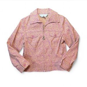 Doncaster Pink and Yellow Utility Jacket